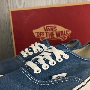 vans blue donker